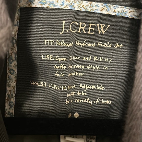J. Crew Everett Field‎ Jacket Size XXS Petite - Picture 5 of 9